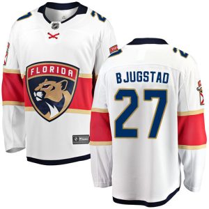 Lapsille NHL Florida Panthers Pelipaita Nick Bjugstad #27 Breakaway Valkoinen Fanatics Branded Vieras